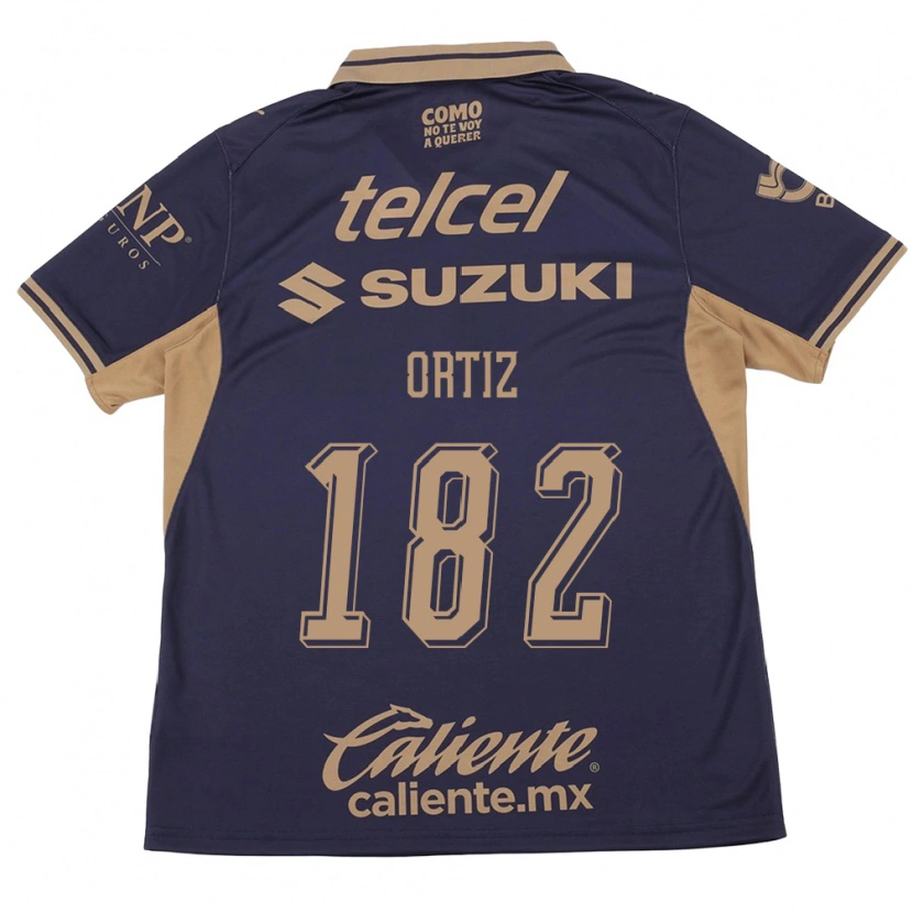 Danxen Män Jorge Ortiz #182 Lila Brun Hemmatröja Matchtröjor 2026/27 Tröjor T-Tröja