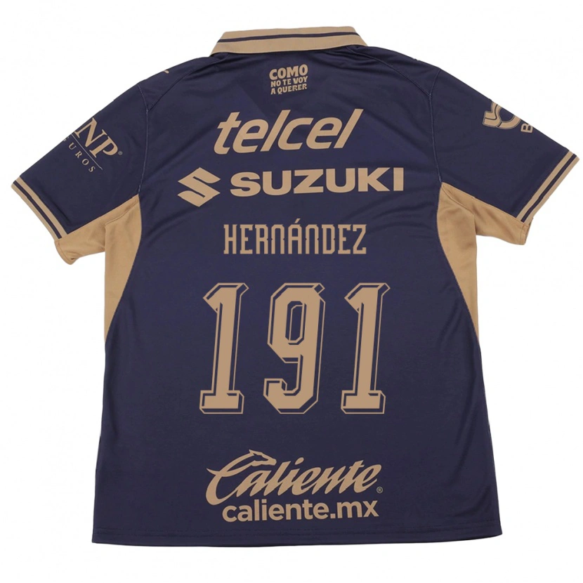 Danxen Män Marco Hernández #191 Lila Brun Hemmatröja Matchtröjor 2026/27 Tröjor T-Tröja