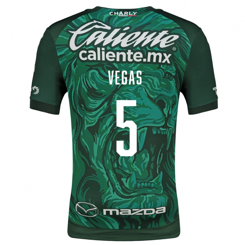 Danxen Män Sebastián Vegas #5 Grön Svart Hemmatröja Matchtröjor 2026/27 Tröjor T-Tröja