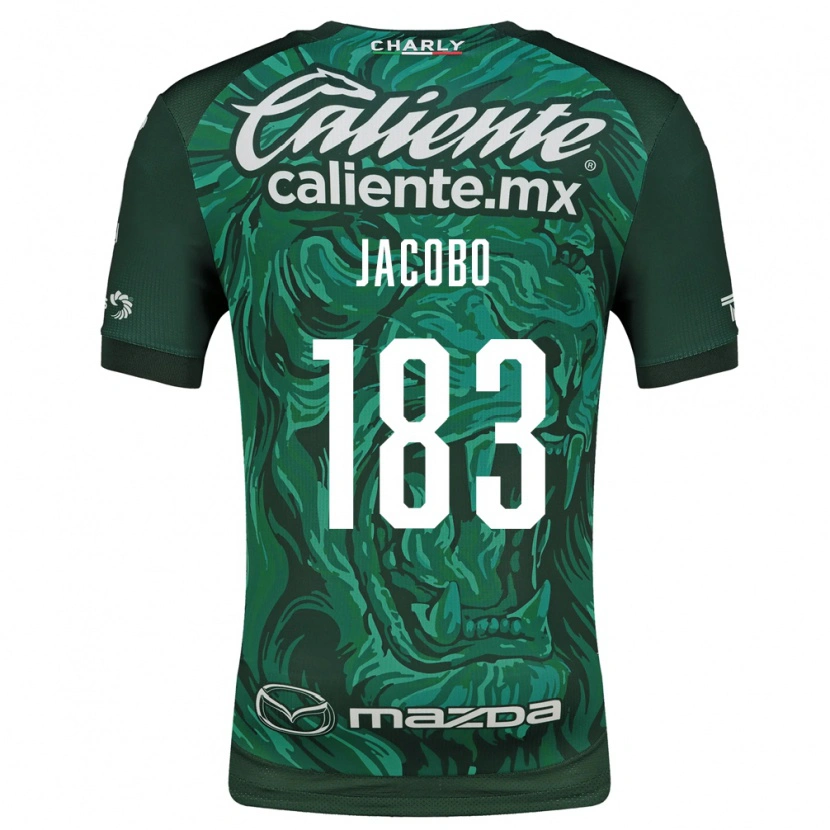 Danxen Män Sebastián Jacobo #183 Grön Svart Hemmatröja Matchtröjor 2026/27 Tröjor T-Tröja