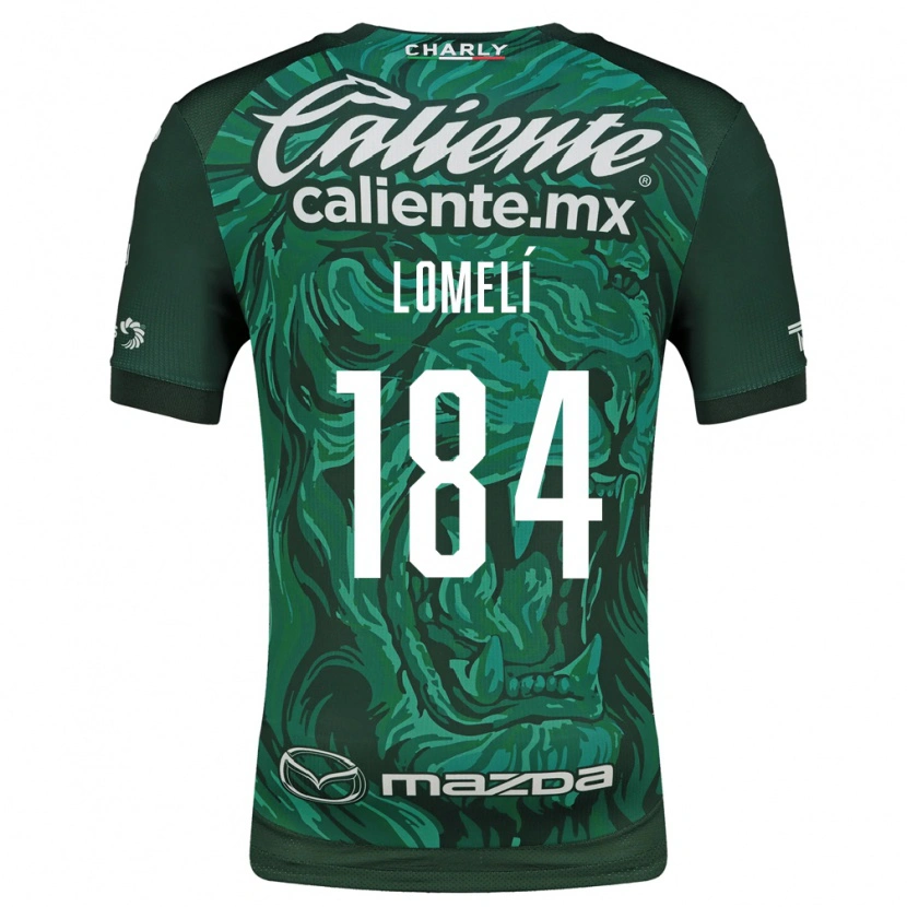 Danxen Män Diego Lomelí #184 Grön Svart Hemmatröja Matchtröjor 2026/27 Tröjor T-Tröja