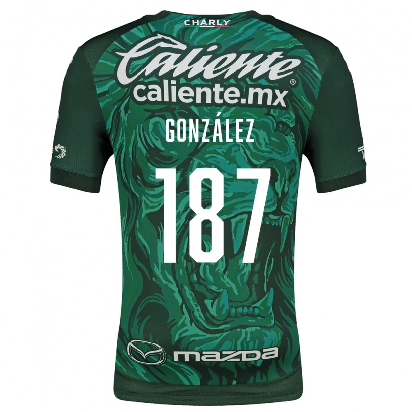 Danxen Män Milán González #187 Grön Svart Hemmatröja Matchtröjor 2026/27 Tröjor T-Tröja