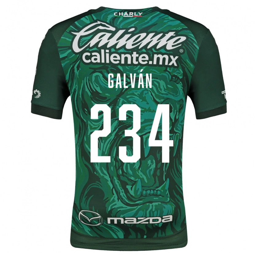 Danxen Män Diego Galván #234 Grön Svart Hemmatröja Matchtröjor 2026/27 Tröjor T-Tröja