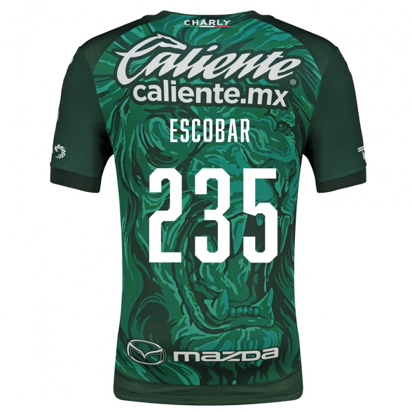 Danxen Män Erik Escobar #235 Grön Svart Hemmatröja Matchtröjor 2026/27 Tröjor T-Tröja