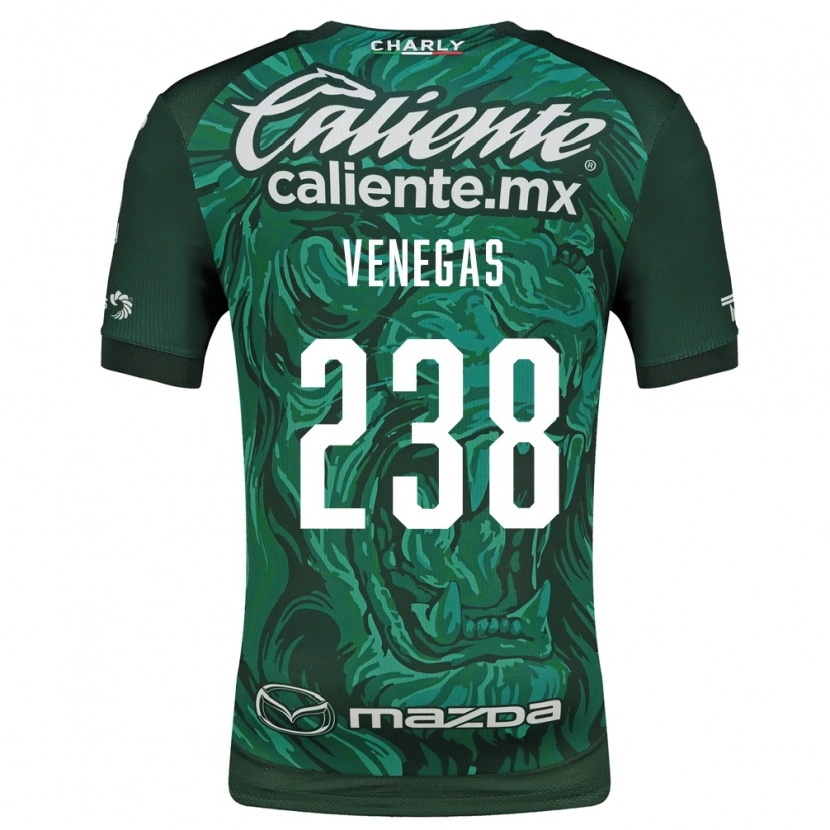 Danxen Män Luis Venegas #238 Grön Svart Hemmatröja Matchtröjor 2026/27 Tröjor T-Tröja