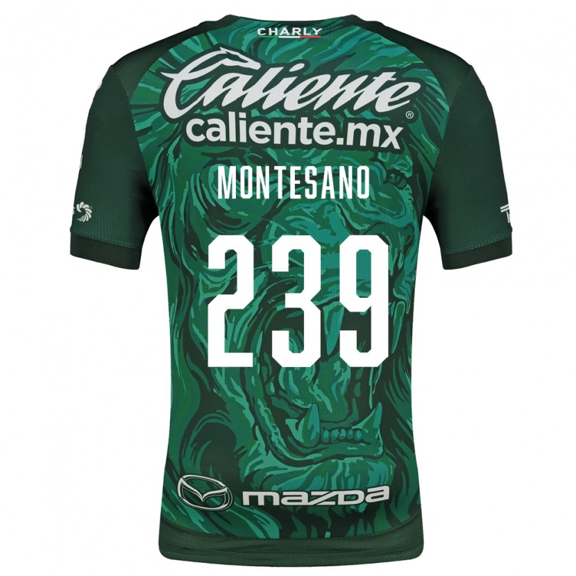 Danxen Män Jesús Montesano #239 Grön Svart Hemmatröja Matchtröjor 2026/27 Tröjor T-Tröja