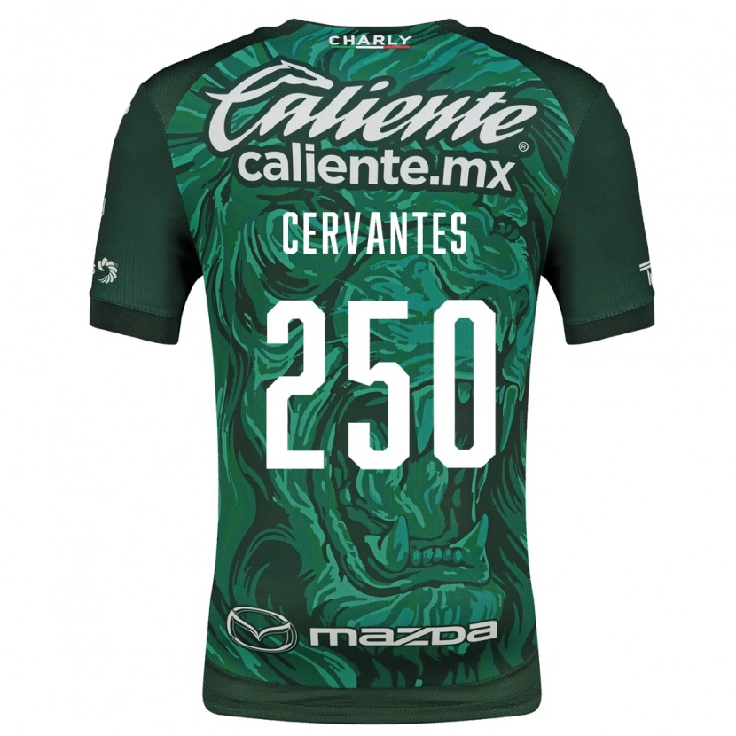 Danxen Män Christian Cervantes #250 Grön Svart Hemmatröja Matchtröjor 2026/27 Tröjor T-Tröja