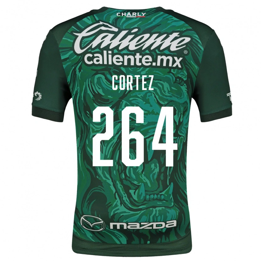 Danxen Män Enrique Cortez #264 Grön Svart Hemmatröja Matchtröjor 2026/27 Tröjor T-Tröja