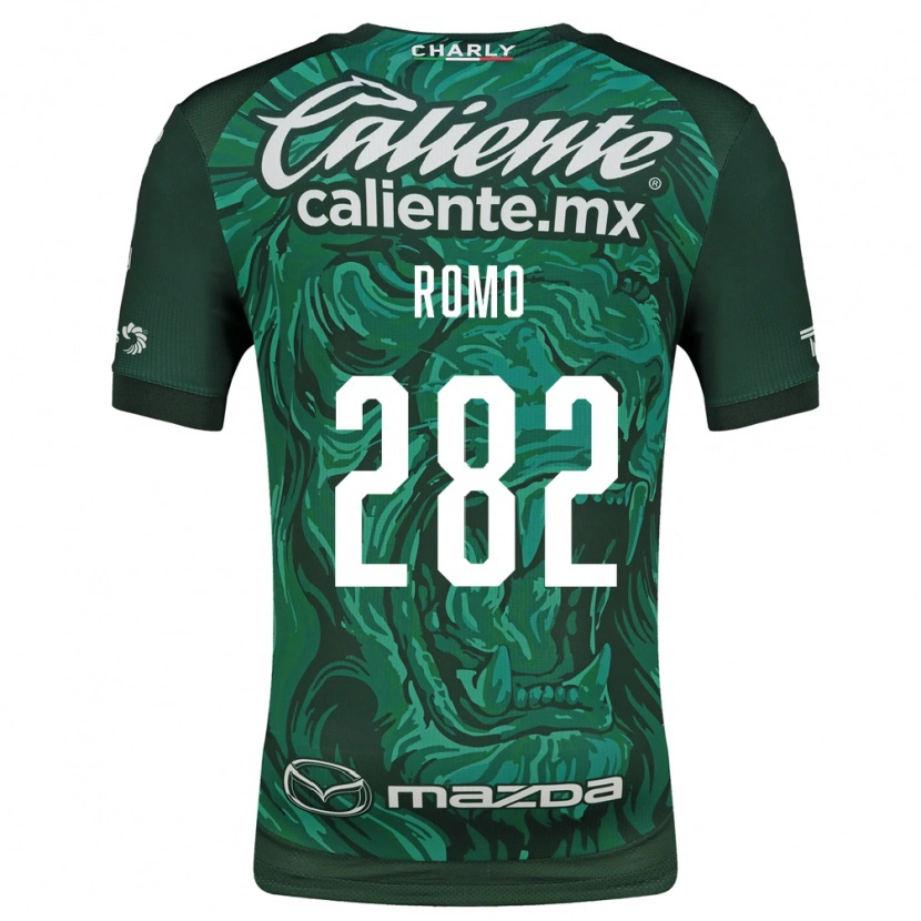 Danxen Män Mateo Romo #282 Grön Svart Hemmatröja Matchtröjor 2026/27 Tröjor T-Tröja
