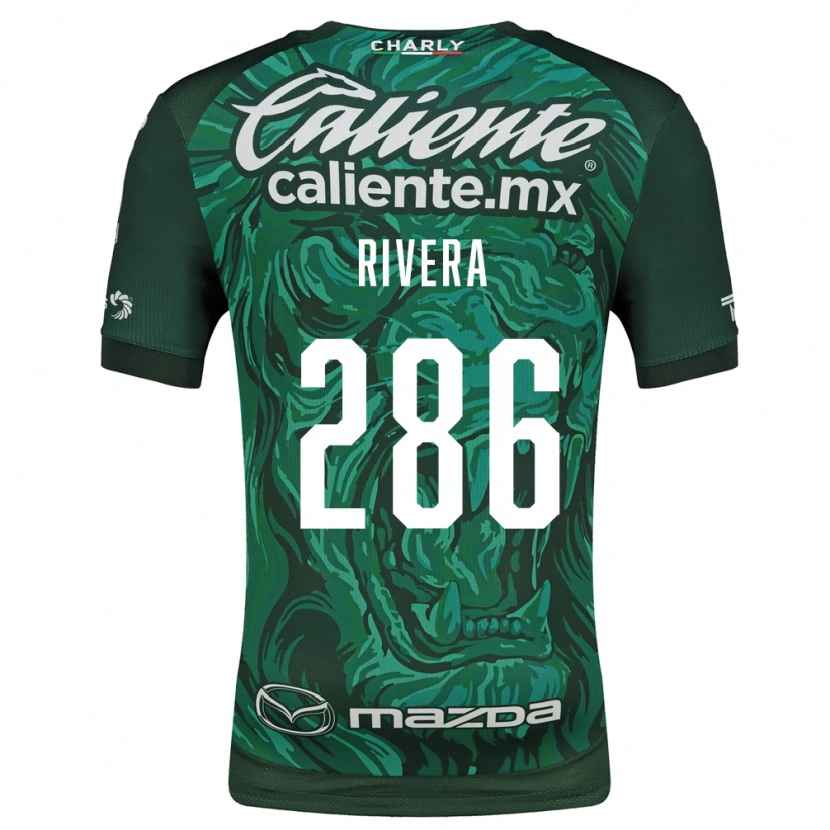 Danxen Män Marcelo Rivera #286 Grön Svart Hemmatröja Matchtröjor 2026/27 Tröjor T-Tröja
