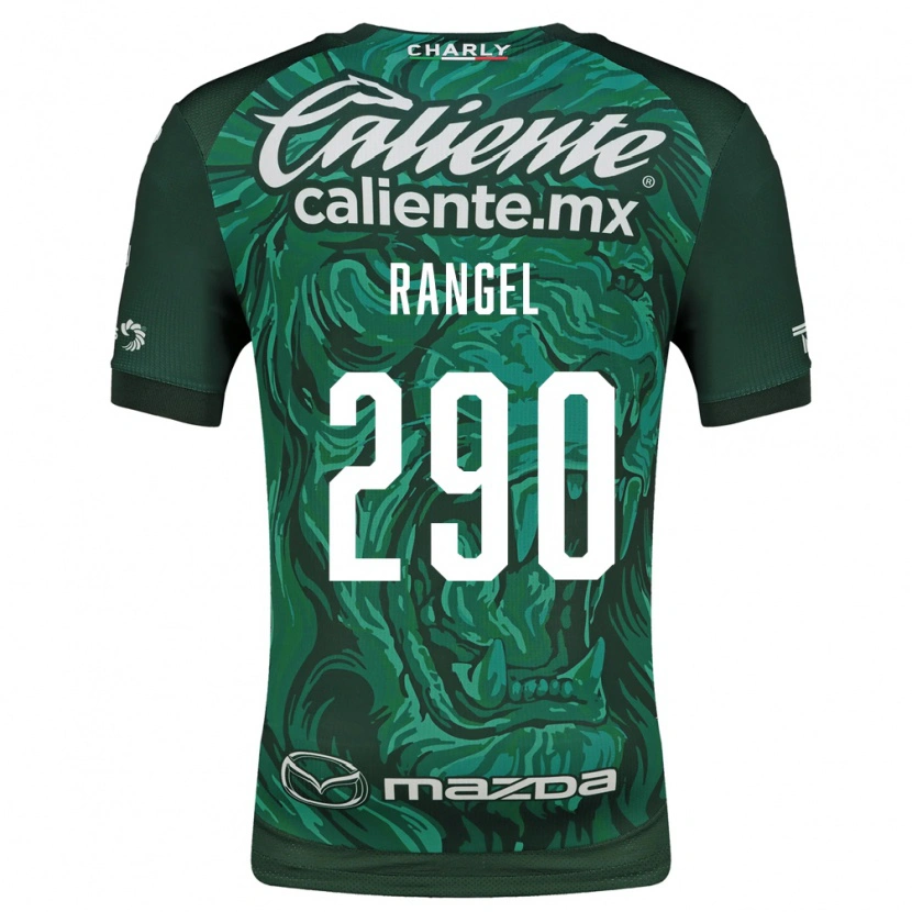 Danxen Män Cristian Rangel #290 Grön Svart Hemmatröja Matchtröjor 2026/27 Tröjor T-Tröja