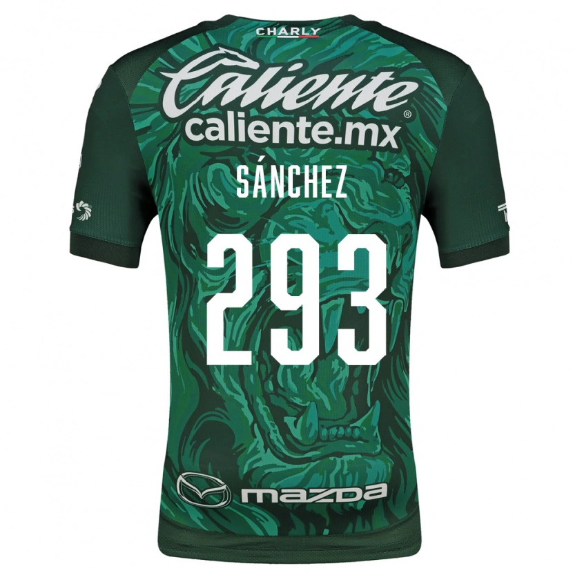 Danxen Män Christian Sánchez #293 Grön Svart Hemmatröja Matchtröjor 2026/27 Tröjor T-Tröja
