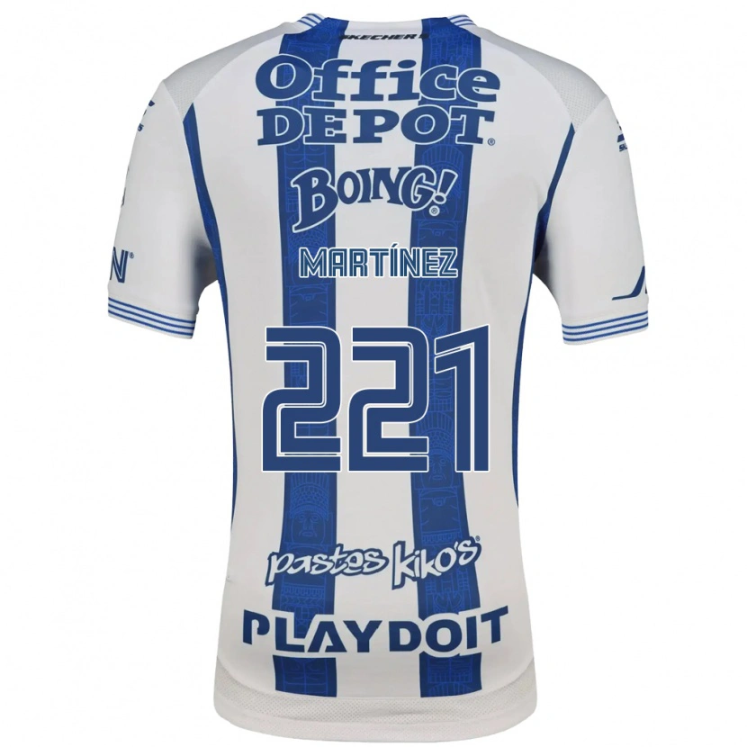 Danxen Män Ulises Martínez #221 Vit Marinblå Hemmatröja Matchtröjor 2026/27 Tröjor T-Tröja
