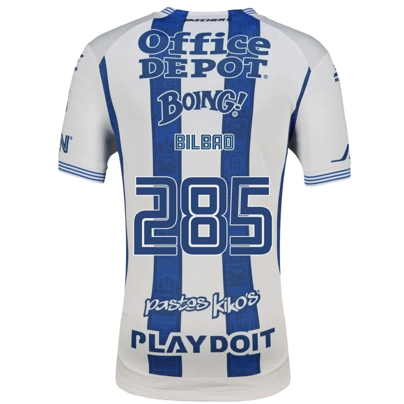 Danxen Män Julián Bilbao #285 Vit Marinblå Hemmatröja Matchtröjor 2026/27 Tröjor T-Tröja