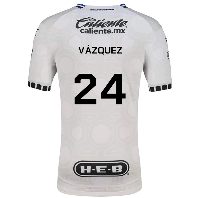 Danxen Män Brayton Vázquez #24 Vit Svart Blå Hemmatröja Matchtröjor 2026/27 Tröjor T-Tröja
