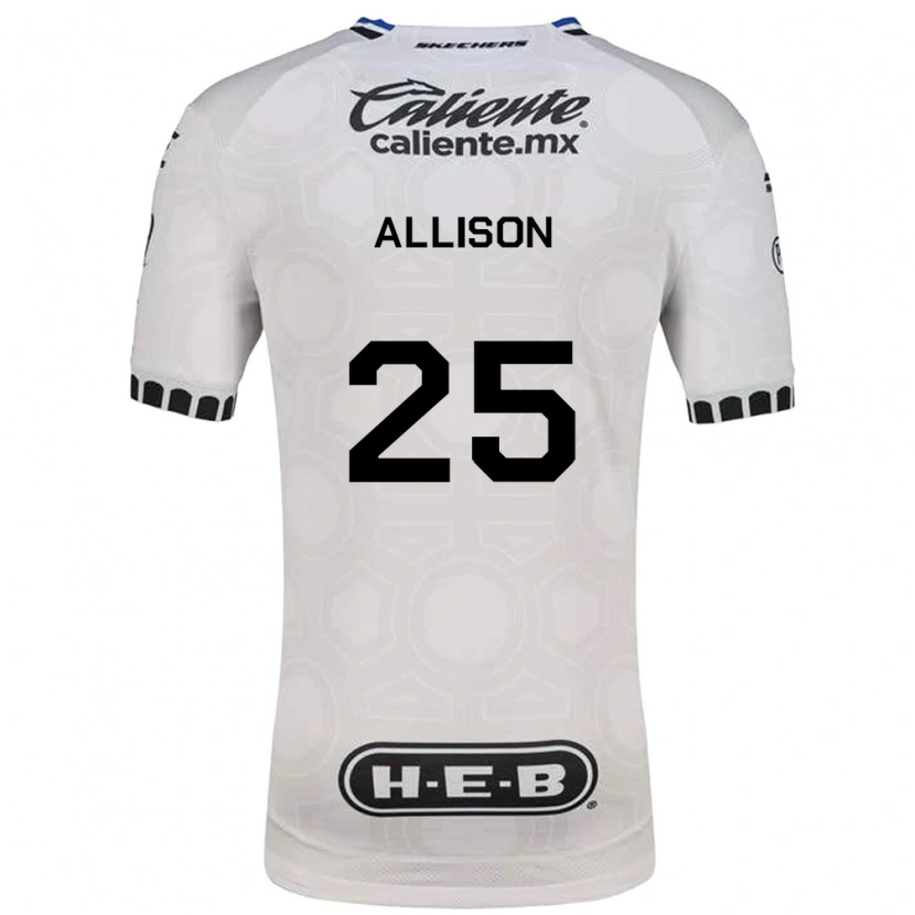 Danxen Män Guillermo Allison #25 Vit Svart Blå Hemmatröja Matchtröjor 2026/27 Tröjor T-Tröja