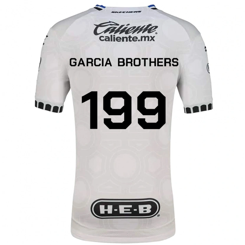 Danxen Män Sergio Garcia Brothers #199 Vit Svart Blå Hemmatröja Matchtröjor 2026/27 Tröjor T-Tröja