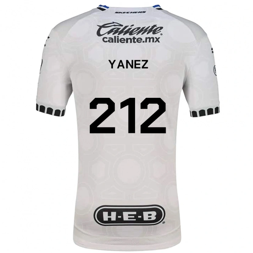 Danxen Män Sebastián Yánez #212 Vit Svart Blå Hemmatröja Matchtröjor 2026/27 Tröjor T-Tröja