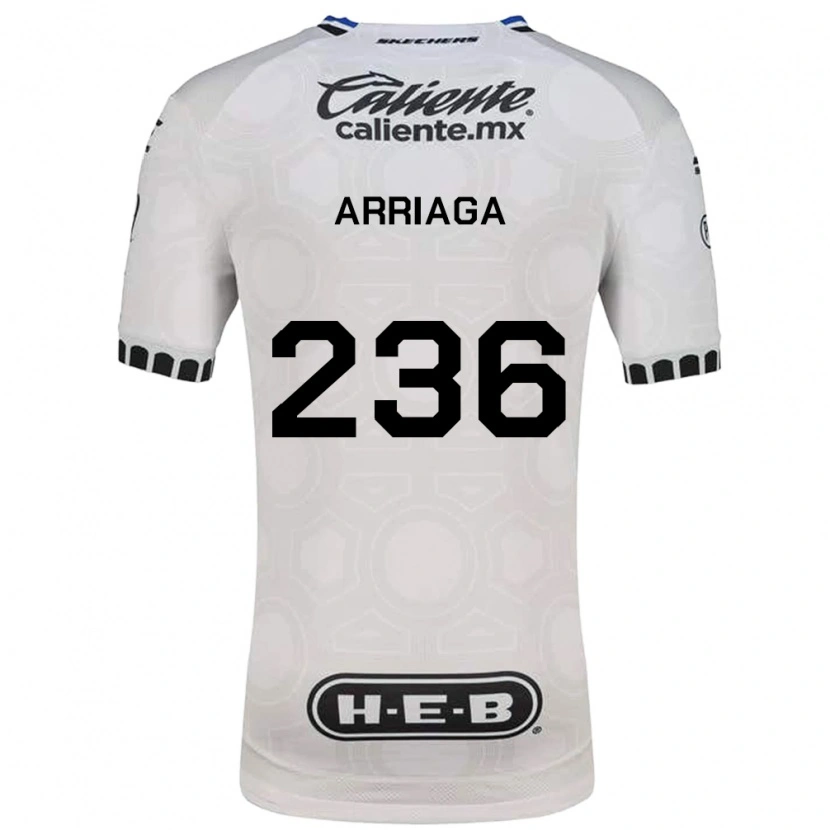 Danxen Män Cristopher Arriaga #236 Vit Svart Blå Hemmatröja Matchtröjor 2026/27 Tröjor T-Tröja
