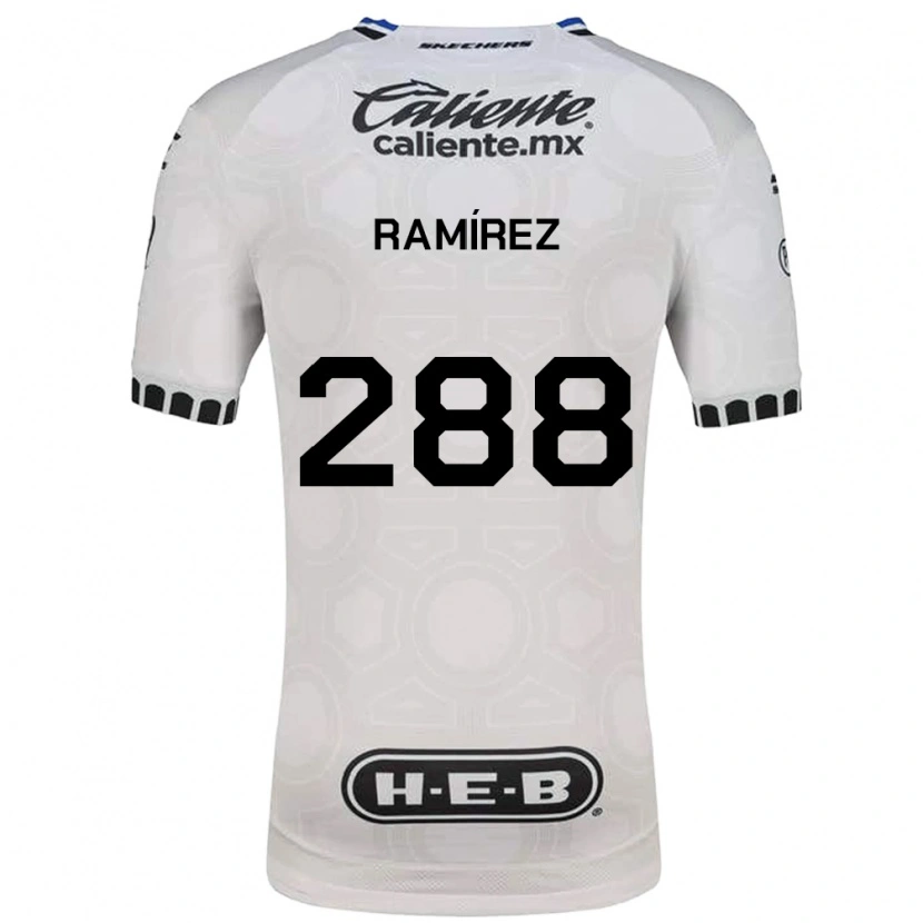 Danxen Män Santiago Ramírez #288 Vit Svart Blå Hemmatröja Matchtröjor 2026/27 Tröjor T-Tröja