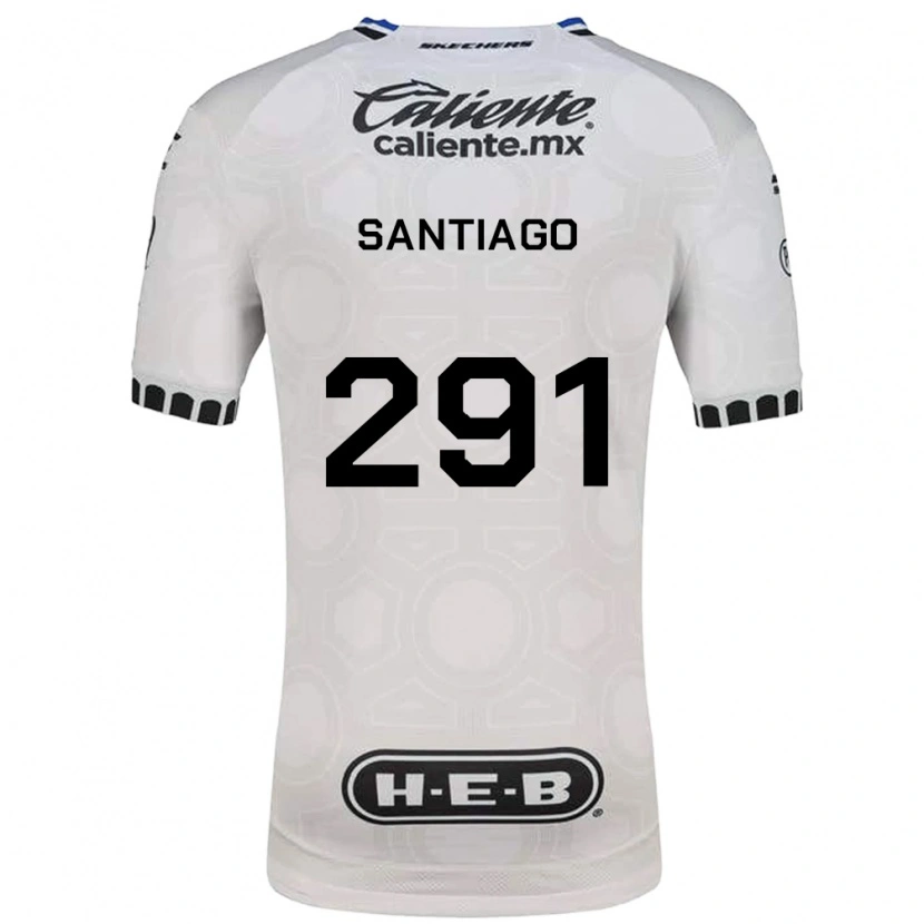 Danxen Män Santiago De La Barrera #291 Vit Svart Blå Hemmatröja Matchtröjor 2026/27 Tröjor T-Tröja