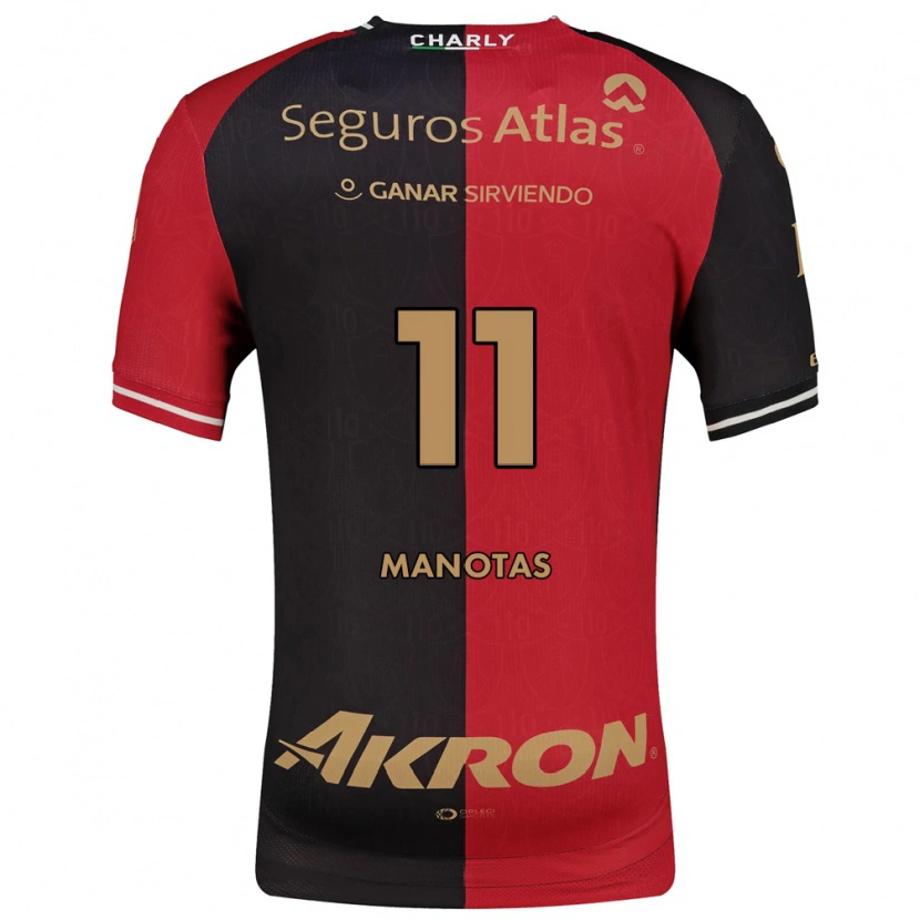 Danxen Män Mauro Manotas #11 Röd Svart Brun Hemmatröja Matchtröjor 2026/27 Tröjor T-Tröja