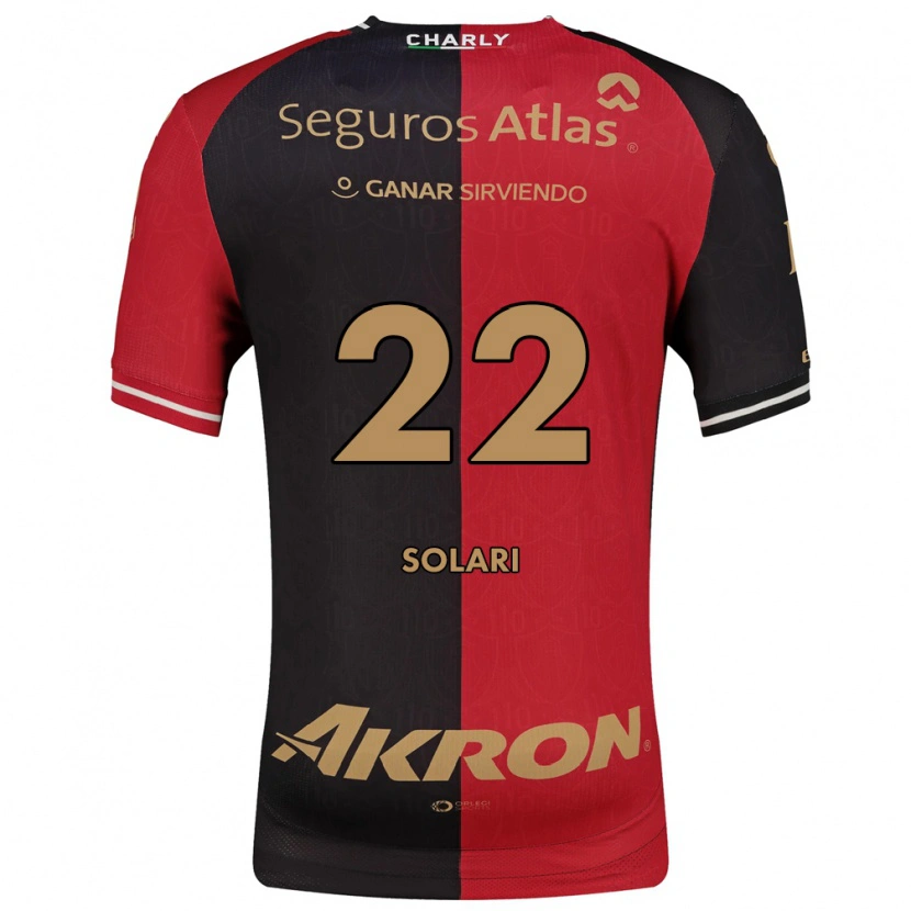Danxen Män Augusto Solari #22 Röd Svart Brun Hemmatröja Matchtröjor 2026/27 Tröjor T-Tröja