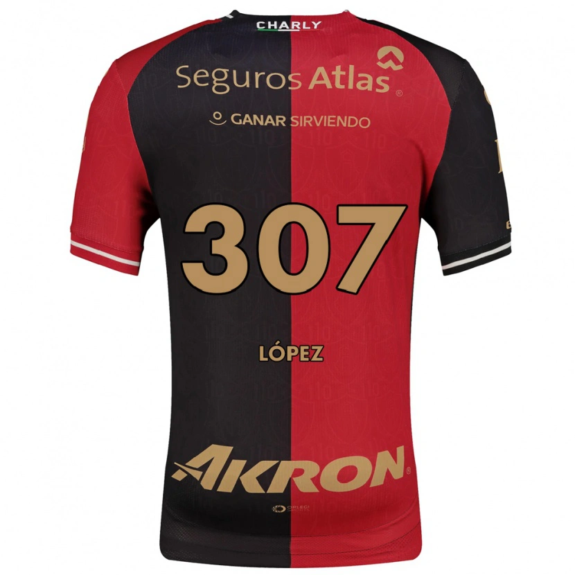 Danxen Män Said López #307 Röd Svart Brun Hemmatröja Matchtröjor 2026/27 Tröjor T-Tröja