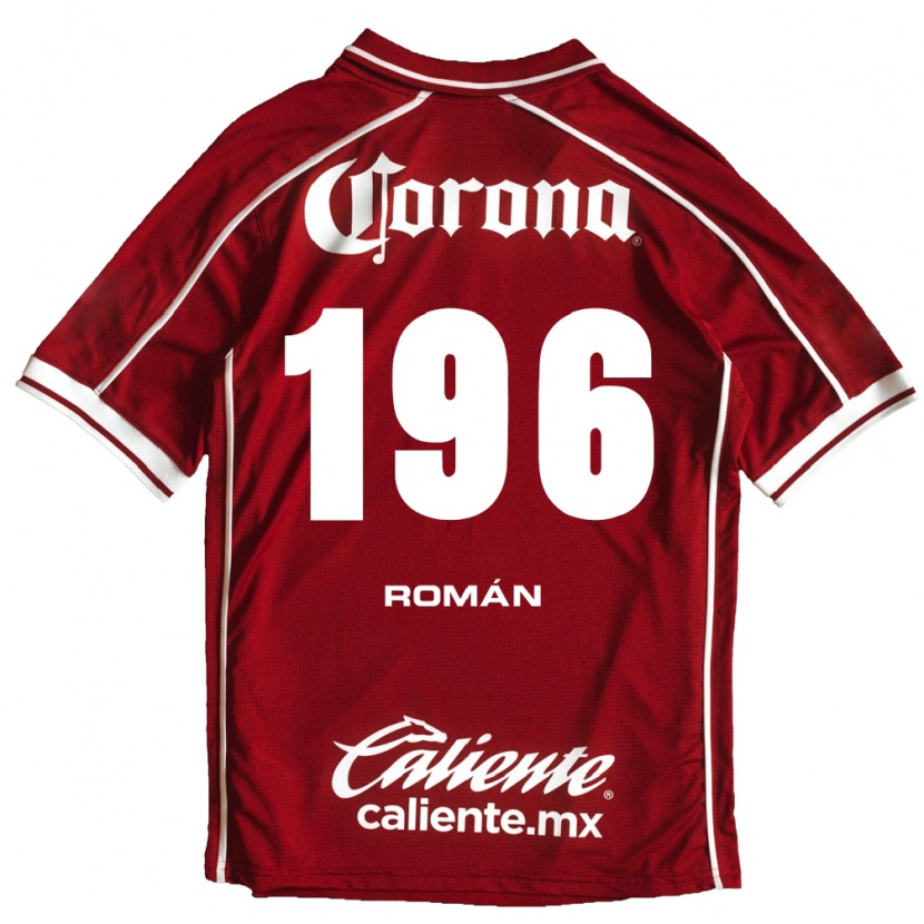 Danxen Män Alex Román #196 Vit Röd Hemmatröja Matchtröjor 2026/27 Tröjor T-Tröja