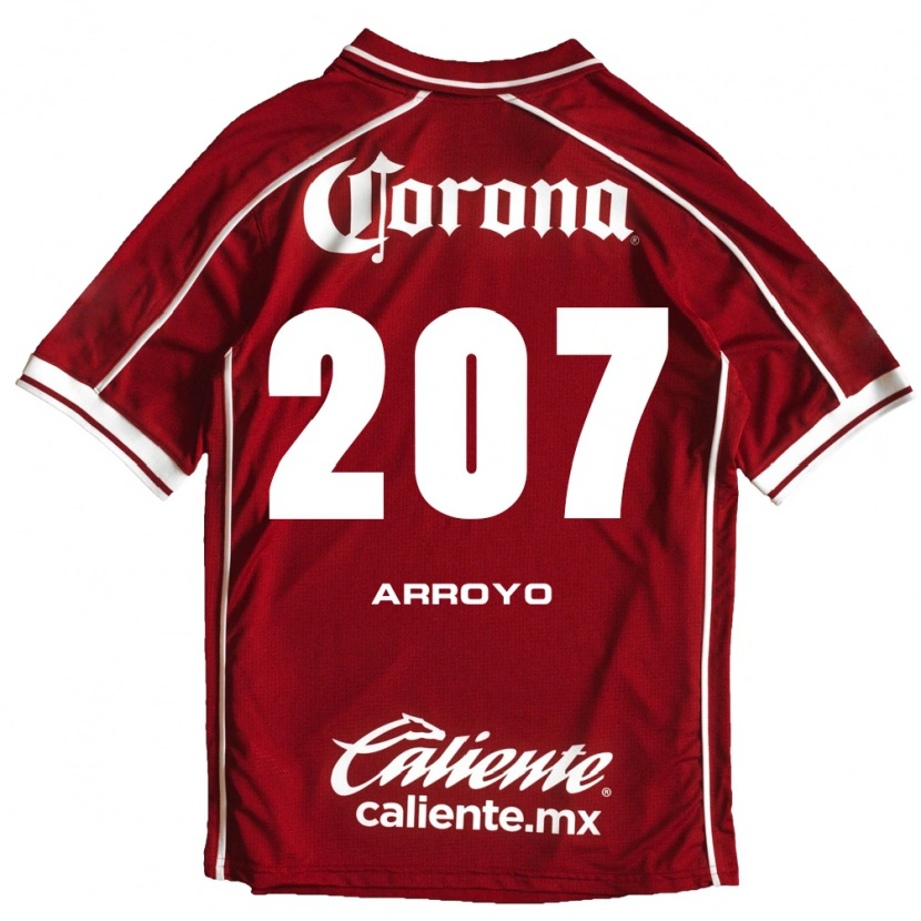 Danxen Män José Arroyo #207 Vit Röd Hemmatröja Matchtröjor 2026/27 Tröjor T-Tröja