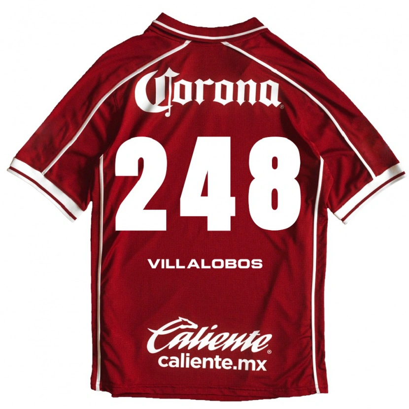Danxen Män José Villalobos #248 Vit Röd Hemmatröja Matchtröjor 2026/27 Tröjor T-Tröja