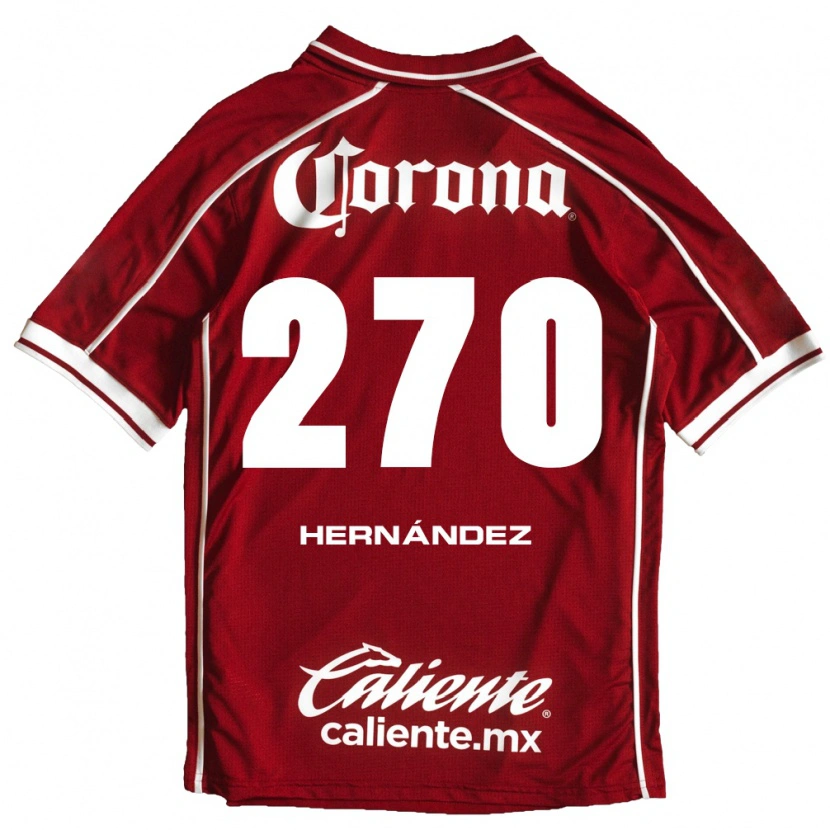 Danxen Män Alberto Hernández #270 Vit Röd Hemmatröja Matchtröjor 2026/27 Tröjor T-Tröja