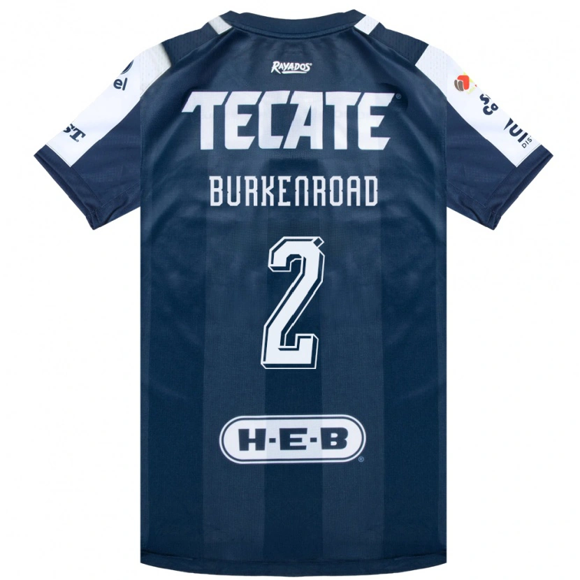 Danxen Män Christina Burkenroad #2 Bläckblå Vit Röd Hemmatröja Matchtröjor 2026/27 Tröjor T-Tröja