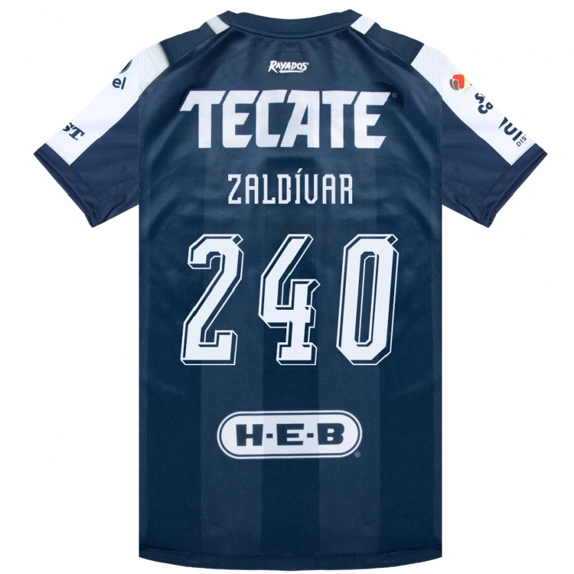 Danxen Män Milton Zaldívar #240 Bläckblå Vit Röd Hemmatröja Matchtröjor 2026/27 Tröjor T-Tröja