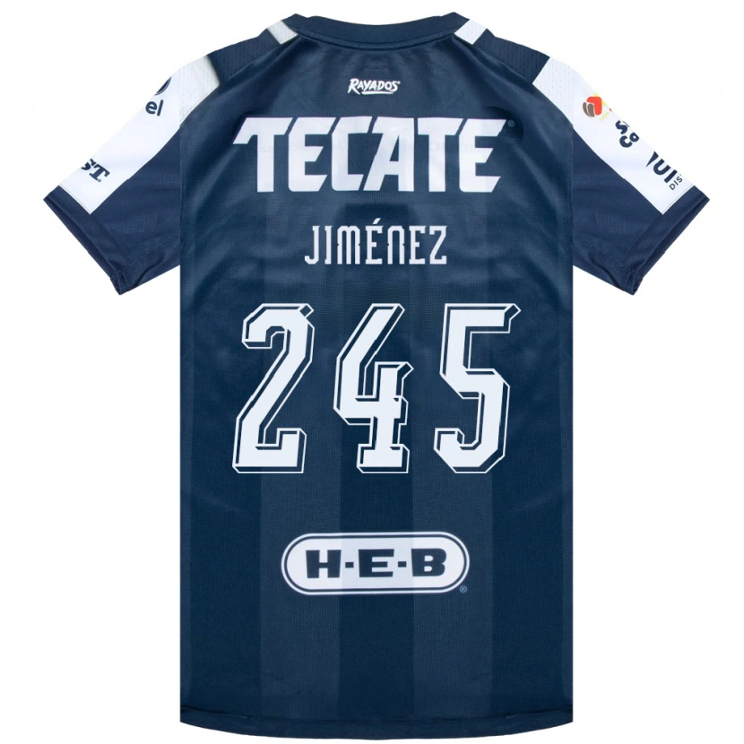 Danxen Män Gabriel Jiménez #245 Bläckblå Vit Röd Hemmatröja Matchtröjor 2026/27 Tröjor T-Tröja