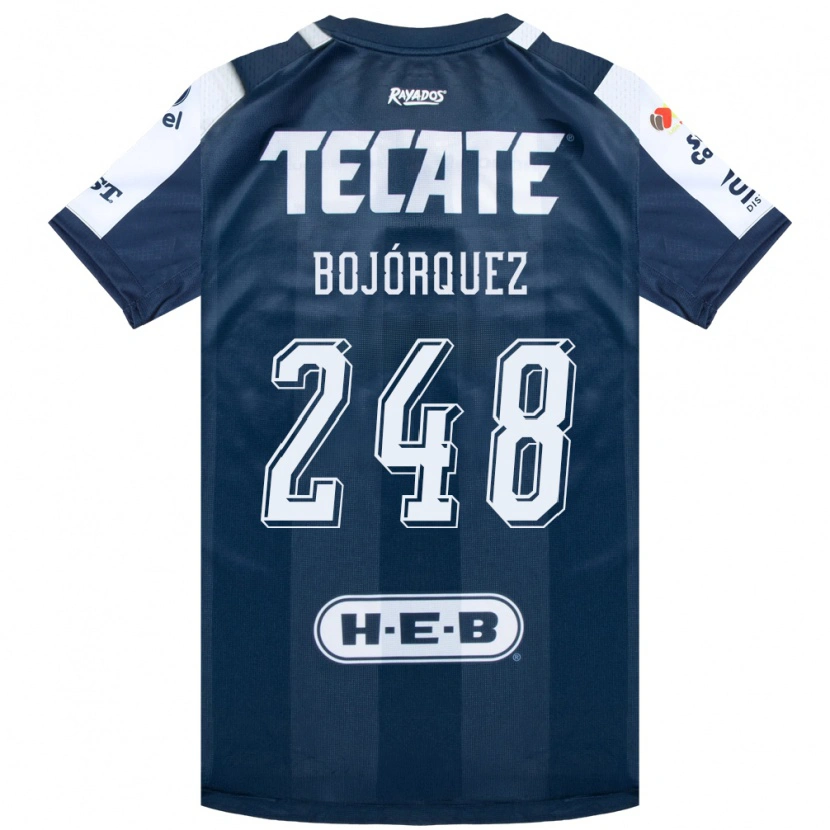 Danxen Män Mauricio Bojórquez #248 Bläckblå Vit Röd Hemmatröja Matchtröjor 2026/27 Tröjor T-Tröja