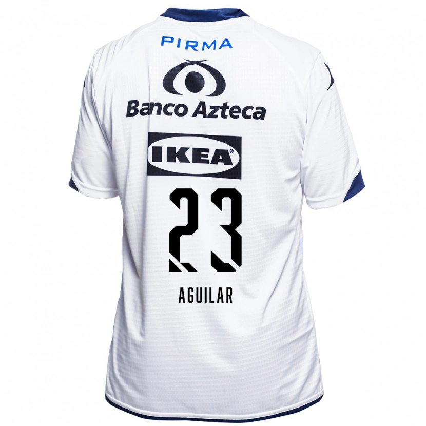 Danxen Män Daniel Aguilar #23 Vit Svart Blå Hemmatröja Matchtröjor 2026/27 Tröjor T-Tröja