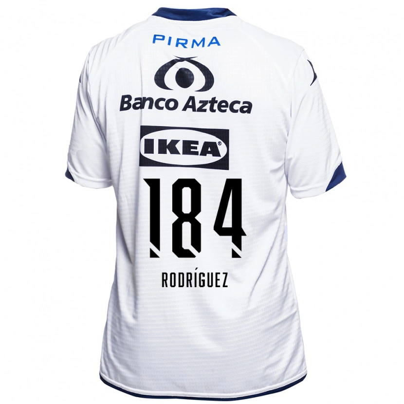 Danxen Män Christopher Rodríguez #184 Vit Svart Blå Hemmatröja Matchtröjor 2026/27 Tröjor T-Tröja