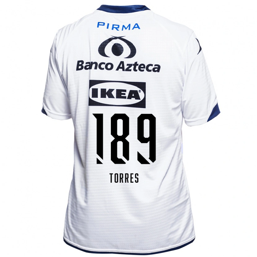 Danxen Män Dylan Torres #189 Vit Svart Blå Hemmatröja Matchtröjor 2026/27 Tröjor T-Tröja