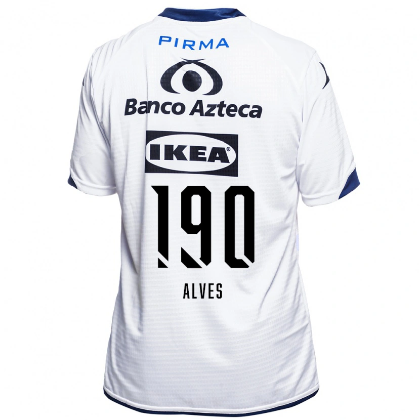 Danxen Män Fabricio Alves #190 Vit Svart Blå Hemmatröja Matchtröjor 2026/27 Tröjor T-Tröja