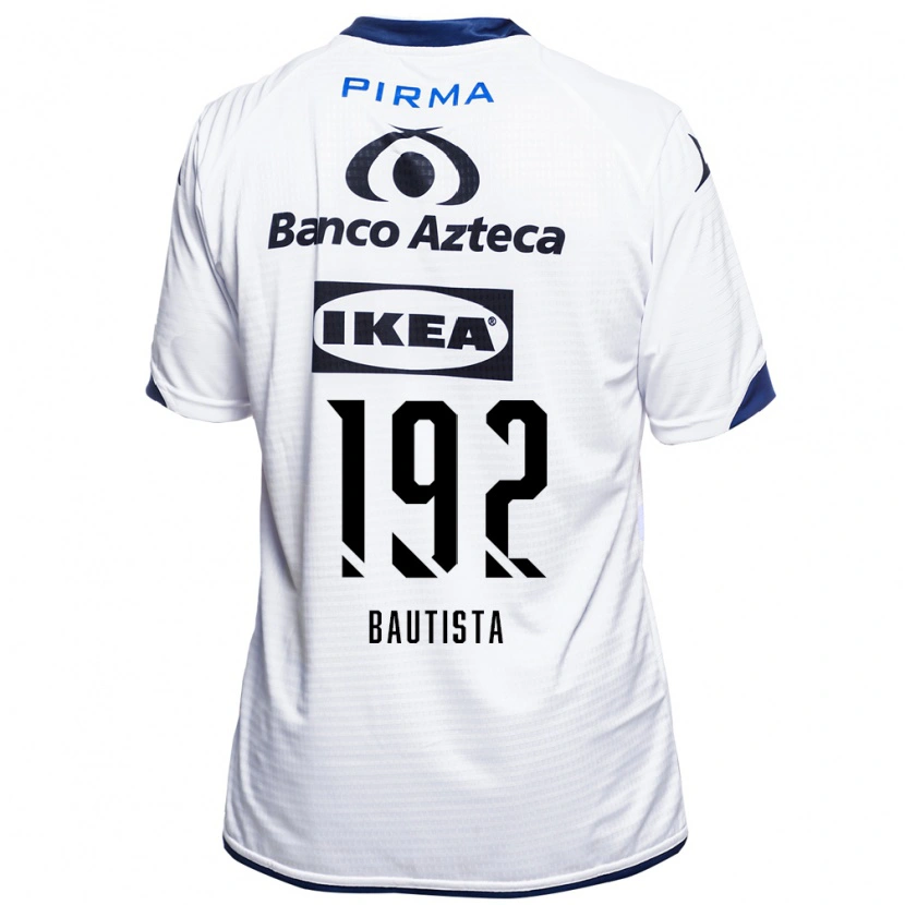 Danxen Män Gael Bautista #192 Vit Svart Blå Hemmatröja Matchtröjor 2026/27 Tröjor T-Tröja