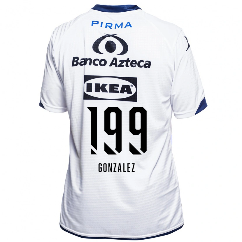 Danxen Män Samuel González #199 Vit Svart Blå Hemmatröja Matchtröjor 2026/27 Tröjor T-Tröja