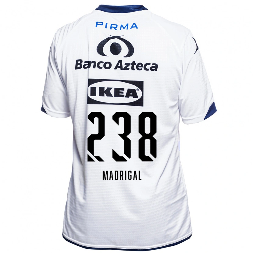 Danxen Män David Madrigal #238 Vit Svart Blå Hemmatröja Matchtröjor 2026/27 Tröjor T-Tröja