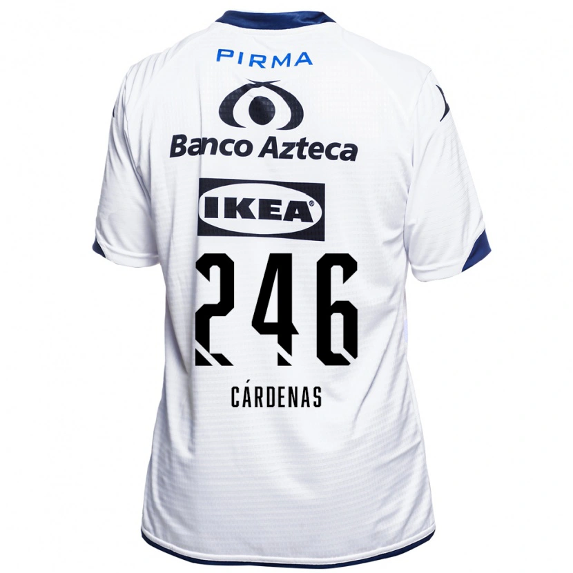 Danxen Män Enrique Cárdenas #246 Vit Svart Blå Hemmatröja Matchtröjor 2026/27 Tröjor T-Tröja
