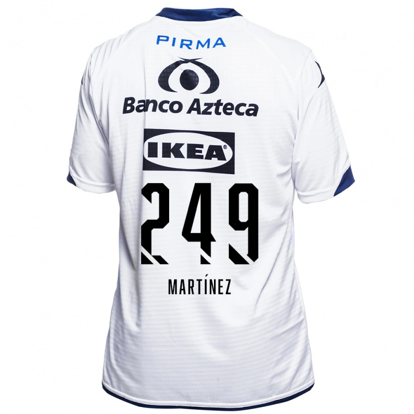 Danxen Män Juan Martínez #249 Vit Svart Blå Hemmatröja Matchtröjor 2026/27 Tröjor T-Tröja