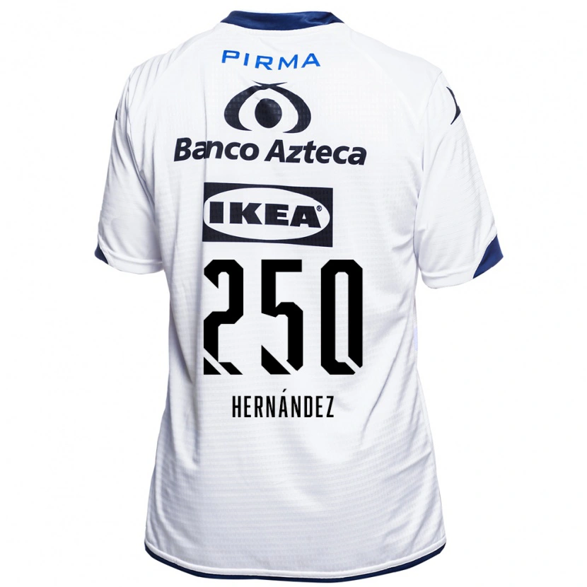 Danxen Män Arvin Hernández #250 Vit Svart Blå Hemmatröja Matchtröjor 2026/27 Tröjor T-Tröja
