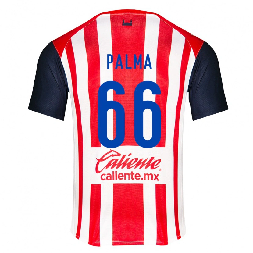 Danxen Män Arturo Palma #66 Röd Svart Vit Hemmatröja Matchtröjor 2026/27 Tröjor T-Tröja