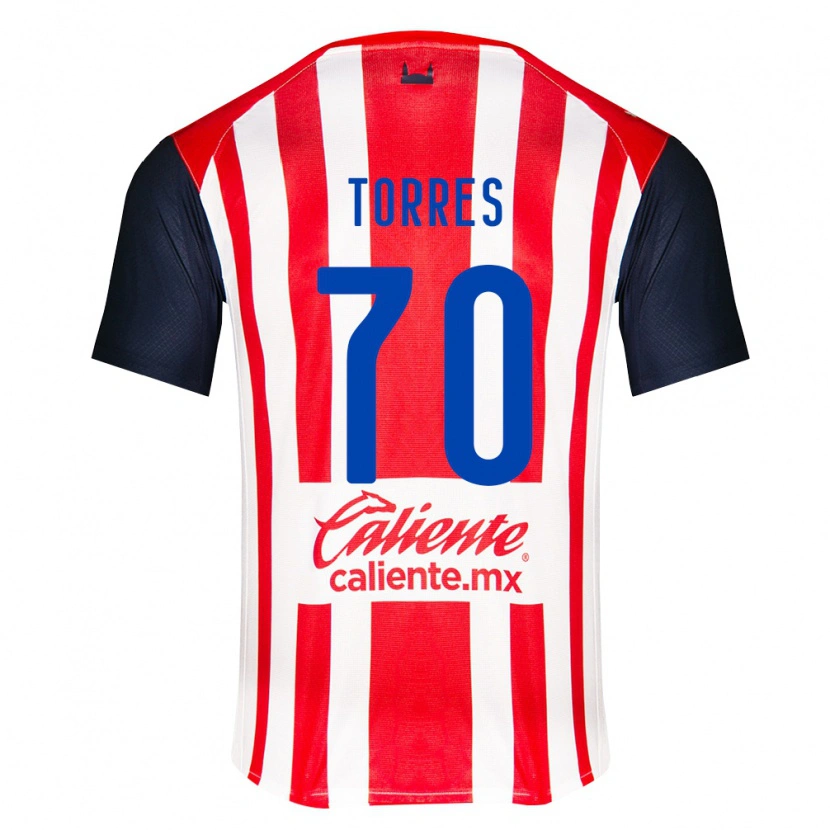 Danxen Män Leo Torres #70 Röd Svart Vit Hemmatröja Matchtröjor 2026/27 Tröjor T-Tröja