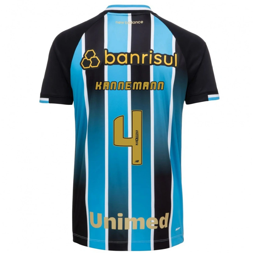 Danxen Män Walter Kannemann #4 Blå Brun Svart Hemmatröja Matchtröjor 2026/27 Tröjor T-Tröja