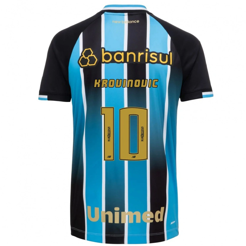 Danxen Män Filip Krovinovic #10 Blå Brun Svart Hemmatröja Matchtröjor 2026/27 Tröjor T-Tröja